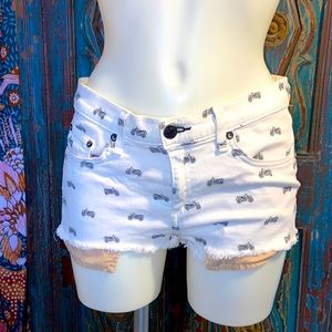 Rag & Bone MOTO Size 26 denim shorts